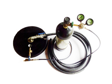 Pneumatic suction cup-type leak-blocking tool