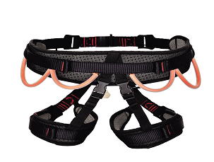 Type I safety harness for firefighter rescue