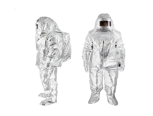 Aluminized Heat Insulation protective clothing for firefighters