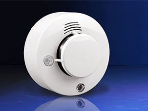 Photoelectric smoke detector